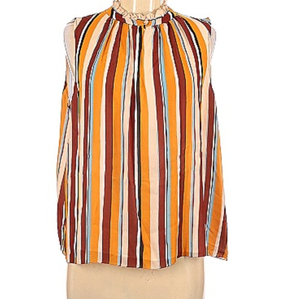 Frame sleeveless blouse